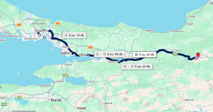 İstanbul Bolu arası otobüsle kaç saat?